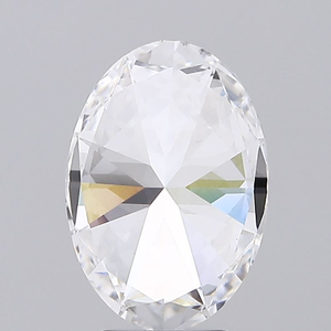 แหวนหมั้นจากดีไซน์เนอร์ CVD ที่เพิ่มขึ้นได้รับการรับรองจากเพชรหรูหรา CT 2.8วงแหวนวงรีสำหรับห้องปฏิบัติการ - Product Image 2