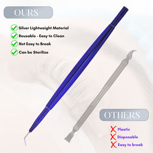 KAAMIR INSTRUMENTS Outil professionnel végétalien pour rehaussement de cils et sourcils en acier inoxydable, permanente rapide 5-8 min, haute qualité - Product Image 5