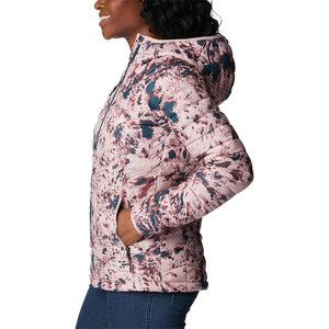 OEM Custom Printed Outdoor Ladies Winter Coats Puffer <b>Jacket</b> Women Waterproof Polyester Nylon Breathable Solid Color <b>Jackets</b> - Product Image 3