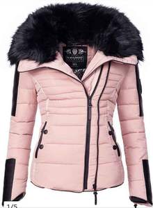 เสื้อแจ็คเก็ตพัฟเฟอร์แบบมีฮู้ดคุณภาพสูงสำหรับทุกเพศ พร้อมซิปปิด ปรับแต่งได้ กันน้ำ/กันลม สไตล์ลำลอง มีโลโก้ด้านหน้า - Product Image 4