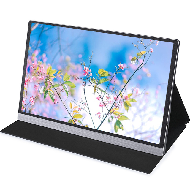 12.5 15.6 Inch 4K IPS LED Screen HDR Gaming LCD Portable Monitor with Type-C Port and Built-in Speaker for PC Phone
