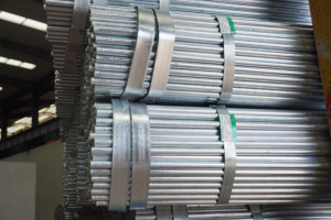 Tuyau en acier galvanisé rond exceptionnel à haute résistance, avec couche de zinc, pour les structures des centres de distribution logistique en <span class=keywords><strong>Finlande</strong></span> - Product Image 4