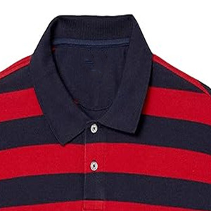 Wholesale Quick Dry PoloShirt High Stretch Button <b>Golf</b> <b>Clothing</b> Allover Printing Fabric Short Sleeve Fleece made by Dress Sports - Product Image 2