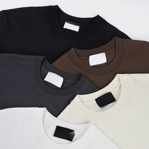 Camiseta de Cuello Redondo, Nueva, Holgada, de 260g, con Logotipo Personalizado OEM, Bordado Personalizado e Impresión de Ropa de Trabajo - Product Image 4