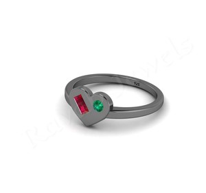 2025 tendencia 925 joyería fina diseño personalizado Simple elegante corazón anillo mujer diseñador perla anillo directo al por mayor India perfecto JGJ - Product Image 5