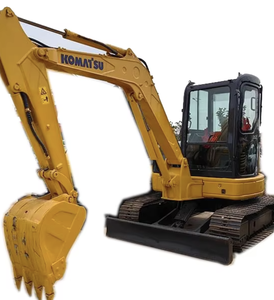 Miniexcavadora Komatsu PC55 Usada de 5 Toneladas, con Motor Kubota EPA, para Proyectos de Excavación Pequeña - Product Image 1