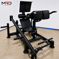 Machine d'abduction des hanches à double position 45 degrés, équipement d'entraînement des fessiers, machine de musculation du bas du corps pour salle de sport