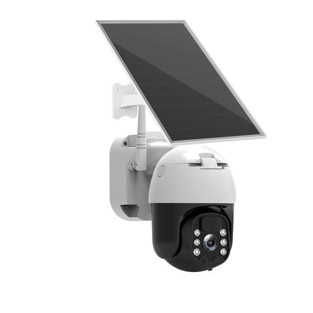 Tuya 4MP Smart Life Security Camera 4G LTE SIM Card Network 8W Solar Panel ZC-YT02A