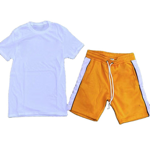 Vente en gros Pull-over à logo imprimé personnalisé Ensemble 2 pièces pantalon de survêtement et sweat à capuche pour hommes Ensemble de sweatshirts décontractés gris de couleur unie pour hommes - Product Image 2