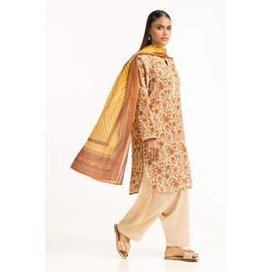 Conjunto de Traje de Jardín Estampado de 3 Piezas para Mujer IUSTKSD-865 - Product Image 4