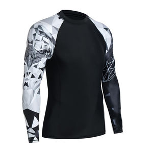 Rash Guard MMA Rash guard personnalisé Entièrement Sublimation Rash Guards BJJ de haute qualité - Product Image 2