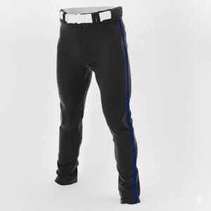 Pantalons de baseball pour hommes tendance fabriqués au Pakistan, matière douce, couleur unie, entraînement sportif, pantalons d'équipe de baseball - Product Image 1