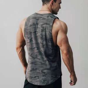 Débardeurs pour hommes en vrac respirant sans manches musculation col rond débardeur de sport à séchage rapide pour hommes - Product Image 3