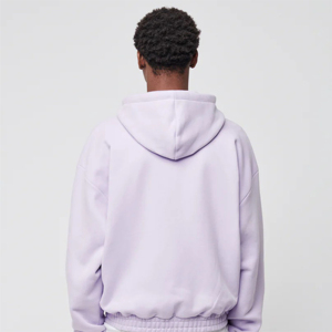 OEM Custom Design Zipper Embroidery Solid Color Long Sleeve Hoodie Quick Dry Street Wear 3D Print Pattern Winter Sizes Hooded - Product Image 5
