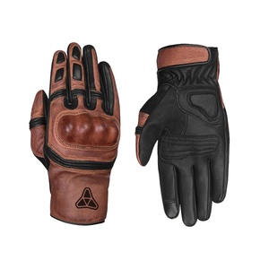 Gants de moto courts pour hommes compatibles écran tactile, respirants, anti-chute, avec coques rigides aux articulations - Product Image 1
