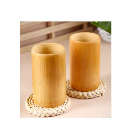 Hot bamboo water cup cups water bottle travel mug cups with drinking straws for sale - modern style coffee mug