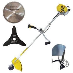 New and Used Petrol <b>Powered</b> <b>Brush</b> Cutter with Ergonomic Handle High Torque Engine and Heavy Duty Cutting Blade - Product Image 3