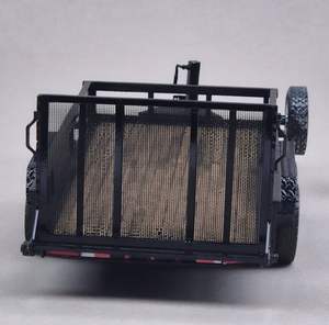 Remolque de acero de alta resistencia de 1500 lb para jardín, granja, cortacésped, con función de volteo, a la venta para Europa y EE. UU. - Product Image 2