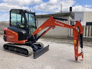 Miniexcavadora Kubota usada original de la marca Kubota, miniexcavadora de segunda mano a la venta - Product Image 5