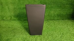 Maceta de fibra de vidrio redonda FRP minimalista elegante con acabado tallado a mano ligero para pantallas de plantas de hogar y jardín - Product Image 3