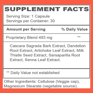 Capsules végétariennes sans gluten de haute qualité 30 Capsules détox pour le nettoyage du côlon pour favoriser la perte de poids et la santé intestinale - Product Image 4