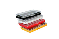 Boîte plastique recyclable en polypropylène pour faux cils couleur optionnelle-pour usage cosmétique