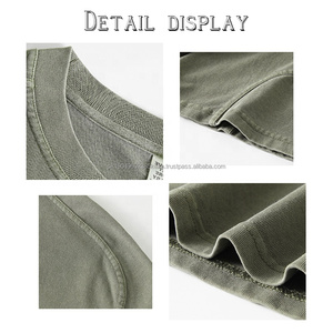 เสื้อยืดผ้าฝ้าย100% อินเทรนด์ย้อนยุค - Product Image 5