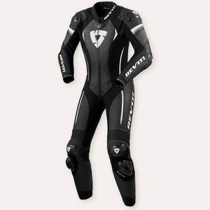 Combinaison de course automobile en cuir imperméable et coupe-vent pour femmes, équipement de moto de premier rang avec logo imprimé sur le devant - Product Image 2