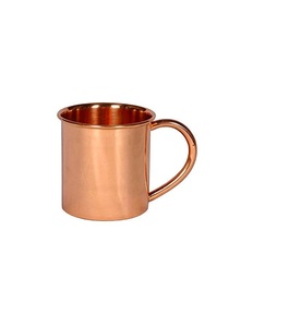 Mules décoratives en cuivre martelé pour les amateurs de cocktails barmans et les mixologues à domicile à la recherche d'un design haut de gamme - Product Image 2