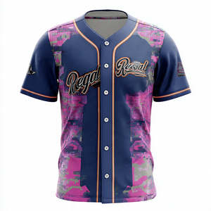 Camisetas de Béisbol y Sóftbol Estampadas para Hombre y Mujer, Camiseta de Sóftbol con Botones, Camiseta de Entrenamiento de Béisbol - Product Image 6