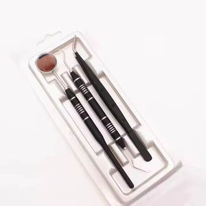 Kit Dental profesional Limpieza de dientes Acero inoxidable Dental Pick Raspador de dientes Removedor de placa Control de sarro Instrumentos médicos - Product Image 3