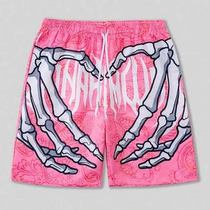 Shorts de yoga décontractés, doux, amples et respirants, de haute qualité, imprimés sur mesure, vente en gros - Product Image 3