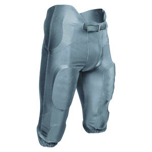 Shorts de football pour hommes les plus vendus, gris uni, en Spandex et Nylon, séchage rapide, style sportif, taille élastique, taille mi-haute - Product Image 1