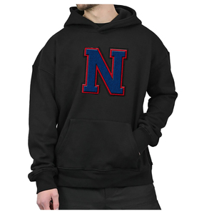 Sweats à capuche pour hommes de haute qualité Logo personnalisé Chenille broderie tissu doux hiver haute visibilité capuche fabricant pakistanais - Product Image 5