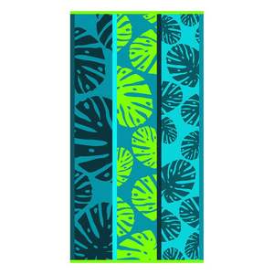 Toalla de playa de verano tejida Jacquard de algodón 100%, diseño personalizado, logotipo impreso, estilo a rayas, artículo de venta caliente, toalla de playa India Avior - Product Image 4