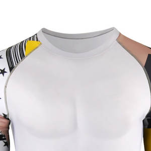 เสื้อแรชการ์ดแขนยาวของผู้ชายเสื้อแรชการ์ดแบบกำหนดเองโลโก้ระบายอากาศออกแบบใหม่/OEM พิมพ์ลายเองใช้ในยิม - Product Image 3