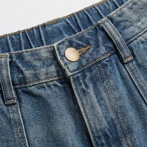 Pantalones Vaqueros Cargo de Cintura Alta para Mujer, Color Sólido, Transpirables, a la Moda, Jeans para Mujer, Precios al por Mayor, Calidad Premium, Pantalones Elegantes - Product Image 4