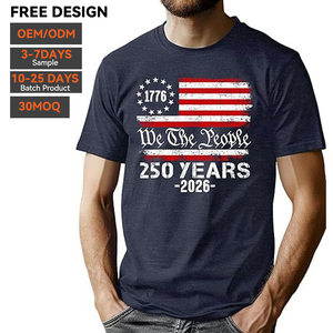 Custom <b>Logo</b> Graphic Print 220Gsm t-shirt 100% Cotton Oversized Blank Tees Streetwear Unisex High Quality Men T Shirt - Product Image 3