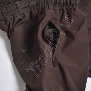 Ropa deportiva profesional de alta calidad 100% poliéster de gran tamaño holgado pierna recta suelta Multi bolsillo Cargo pantalones para hombres - Product Image 4