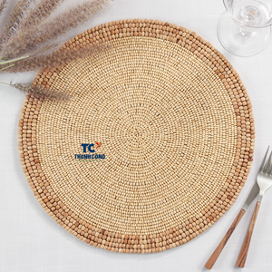 Wholesale Natural <b>Rattan</b> <b>Placemats</b> in Boho and Vintage Style Handwoven Eco Friendly Decor for Dining Tables from Vietnam - Product Image 5