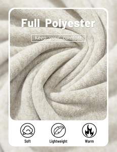 Jersey de Golf con cremallera 1/4 elegante para hombre, chaqueta de trabajo de invierno cálida, cuello levantado de manga larga, características de forro polar térmico para la comodidad - Product Image 4