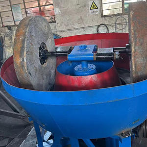 Excellent or pan mill roche pierre minerai cuivre or moulin machine 1600 humide pan mill - Product Image 3