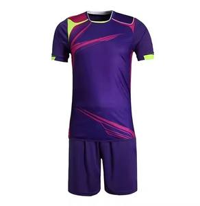 2024 maillot de football ensemble de haute qualité Sublimation vêtements de football pour les hommes pratique Football chemises vêtements de sport de Football - Product Image 2