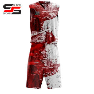 Vente en gros de maillots de basket-ball personnalisés Maillot de basket-ball avec logo par sublimation Ensemble de maillots de basket-ball - Product Image 1
