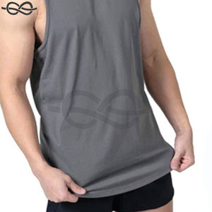 เสื้อกล้ามคอตตอนสำหรับผู้ชายเสื้อกล้ามสำหรับออกกำลังกายเล่นฟิตเนสพิมพ์ลายได้ตามต้องการ - Product Image 6