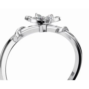 Bague en diamant Premium Narissa Wildflower, taille marquise, 0,133 ct, or 9 carats, 14 carats, 18 carats, fournisseur OEM en gros - Product Image 3