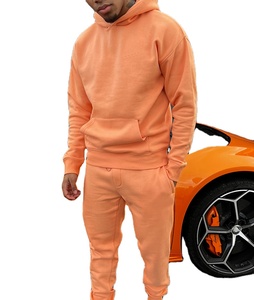 ชุดวอร์มสำหรับผู้ชายชุดวิ่งออกกำลังกายสีปะติดโลโก้ตามสั่ง - Product Image 1