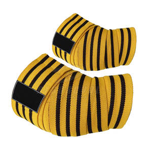 Nouveau Style Gym Formation Haltérophilie Genou Wrap Meilleure Vente Sport Genou Soutien Réglable Wraps - Product Image 6