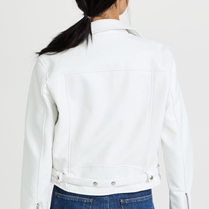 Quality Custom Women Leather Jacket Pakistan Made Leather Jacket MJSI TRADING Brand for <b>Ladies</b> Clothing - Product Image 6