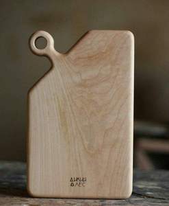 Planche de service en bois d'acacia naturel avec poignée Planche à découper à fromage durable pour hacher et utiliser en cuisine - Product Image 5